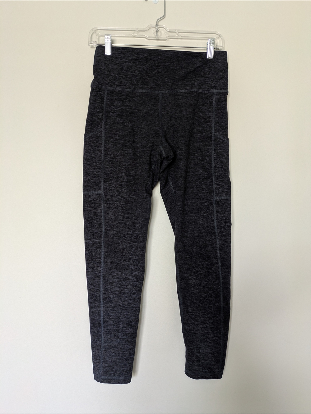aerie Offline Heathered Blue Leggings Sz L